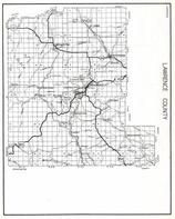 Lawrence County, Nahant, Savoy, Iron Creek, Deadwood, Whitewood, Spearfish, St. Onge, South Dakota State Atlas 1930c